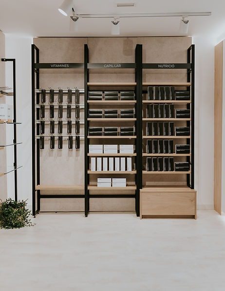 estanterias de diseño farmacias