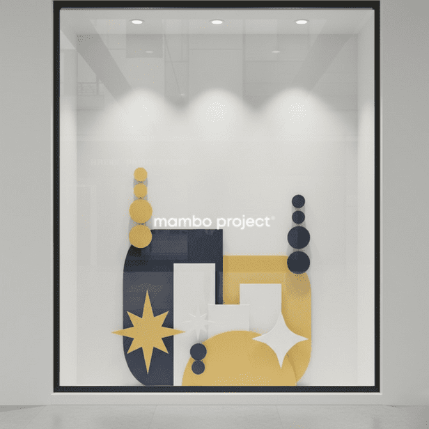 escaparate navidad estrellas