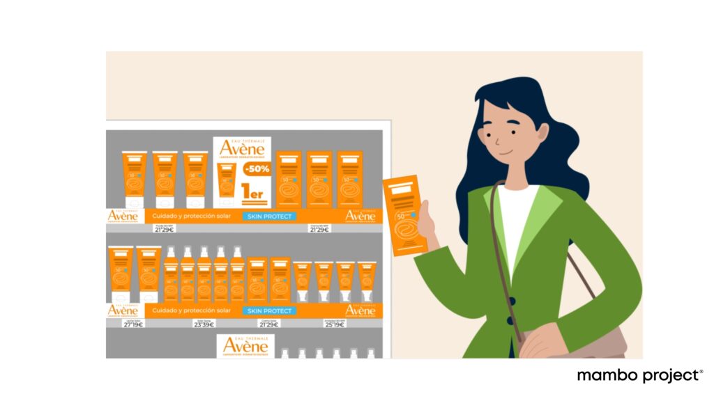 zona-estacional-interior-farmacia-verano-solar-gondola-compra-mambo-project 