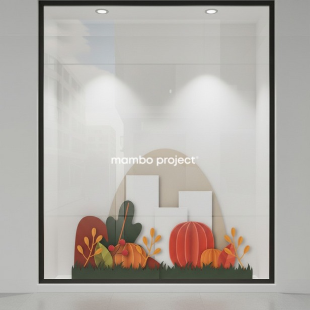 Escaparate farmacias otono calabazas principal