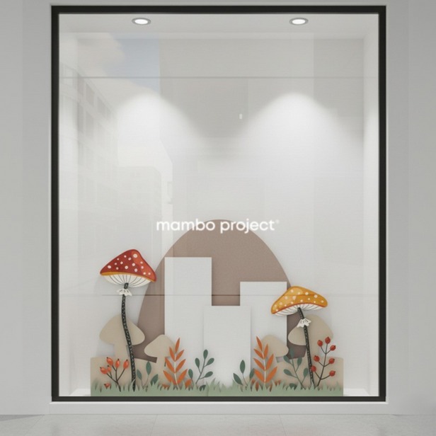 Escaparate farmacias otono setas principal