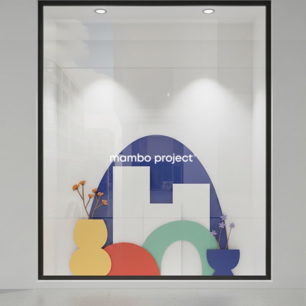 Escaparate farmacias primavera jarrones principal